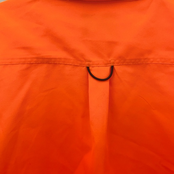 Orange Shirt Deer Hunting Outdoor Casual Game Winner Sportswear EUC Mens Sz XXL - Picture 4 of 8